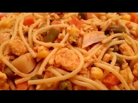 Spaghetti With Mix…